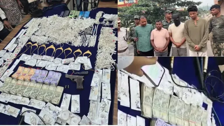 पड़ोसी की तरक्की से जल गया युवक, करोड़ों की लूट की साजिश रची; पुलिस ने 79 लाख का माल किया बरामद