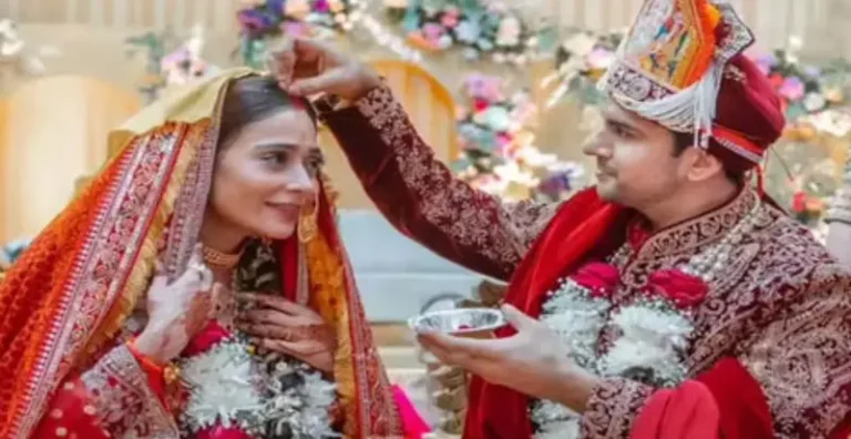 एक्ट्रेस सारा खान ने रचाई शादी, कृष पाठक संग लिए सात फेरे—फैंस ने दी ढेरों बधाइयाँ